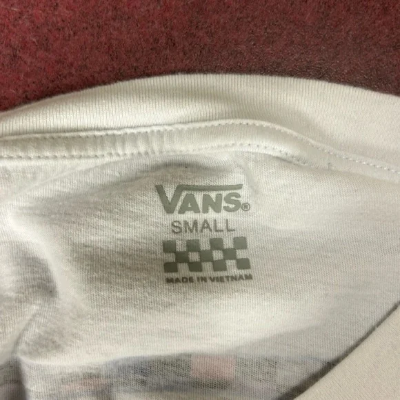 Cropped vans long sleeve size small - Picture 3 of 4